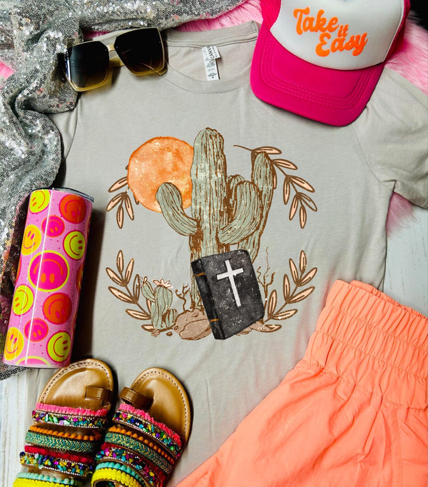 Cactus Bible tee