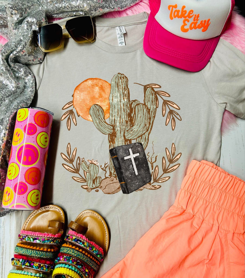 Cactus Bible tee