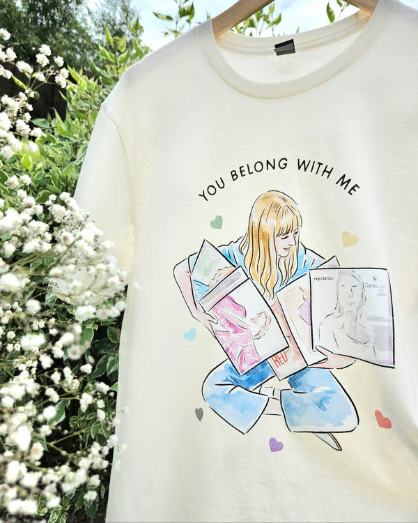 You belong with me tee (adult and youth)