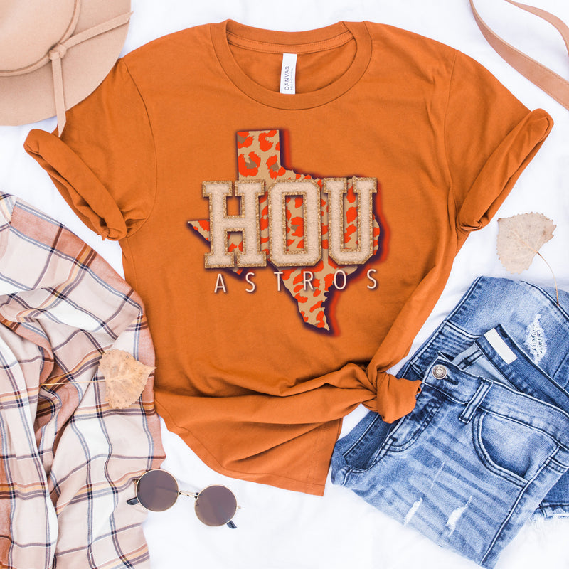 HOU TX Astros tee