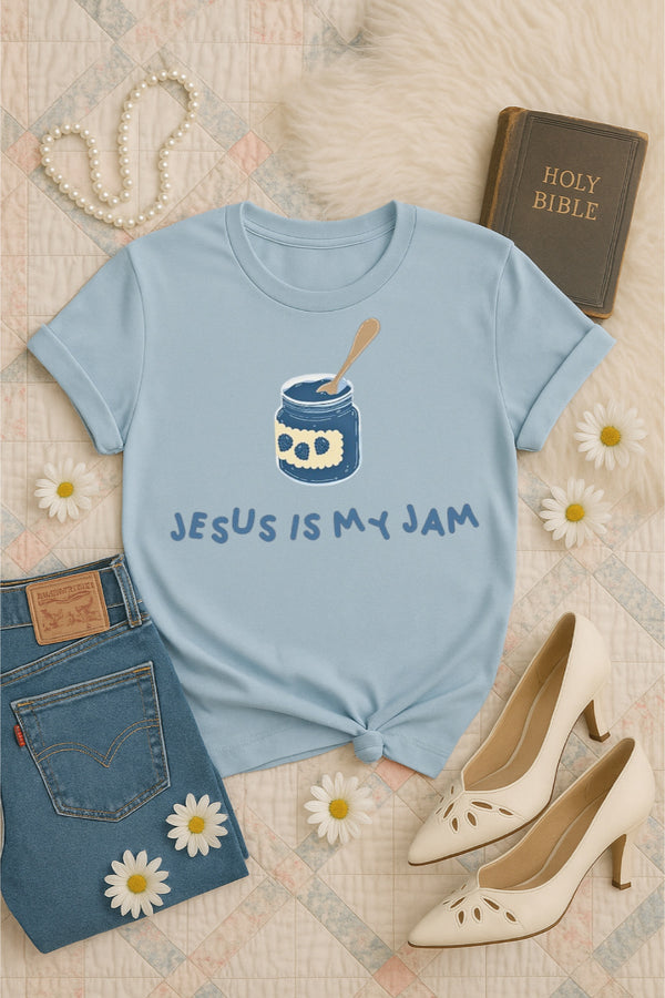 Jesus is my jam tee