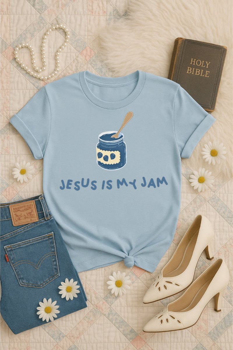 Jesus is my jam tee