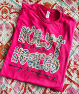 Holy enough to pray for you, healed enough to walk away tee