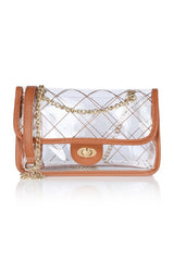 HIGH QUALITY QUILTED CLEAR PVC BAG