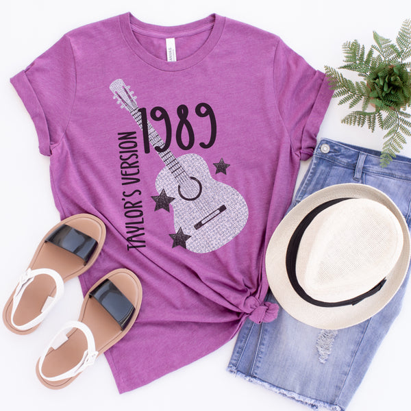 1989 guitar tee
