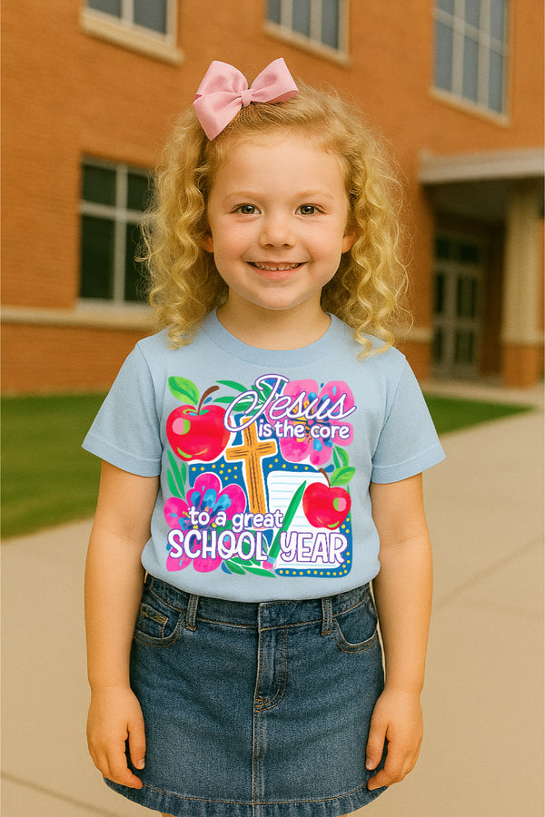 Jesus is the core to a great school year youth and adult tee