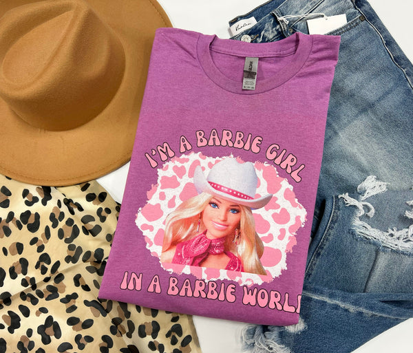 I’m a Barbie girl… tee