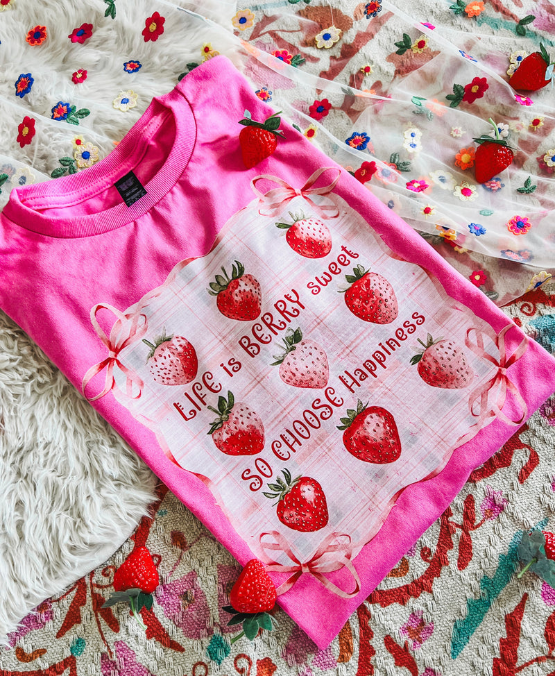 Life is Berry sweet tee