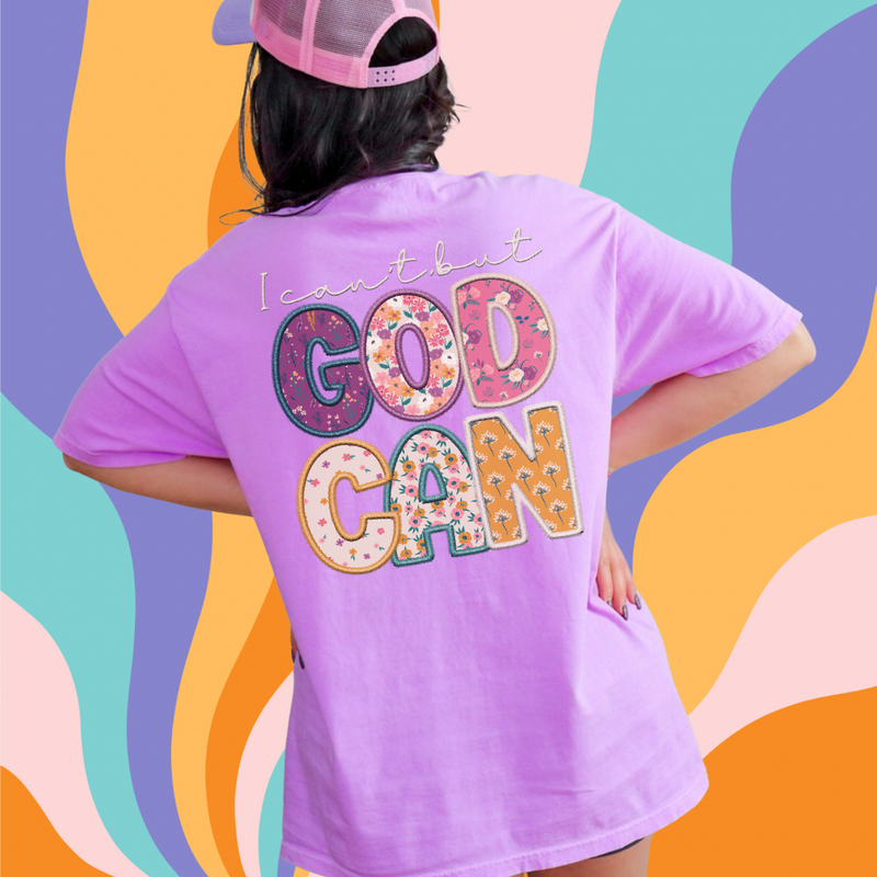 I can’t but God can tee