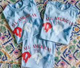 All American Girl bows tee