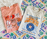 Coquette Astros design tee