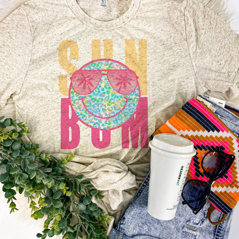 Sun Bum smiley tee