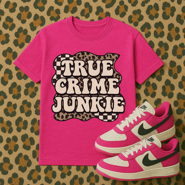 True Crime Junkie tee