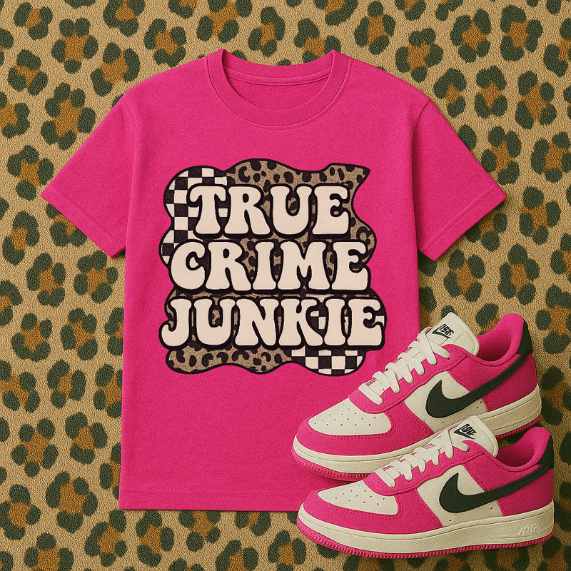 True Crime Junkie tee