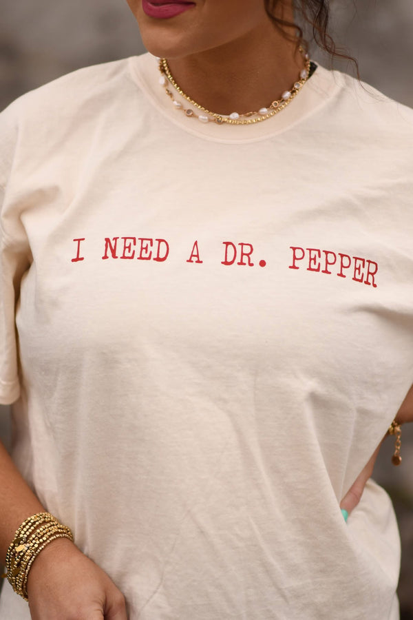 I need a Dr. Pepper tee