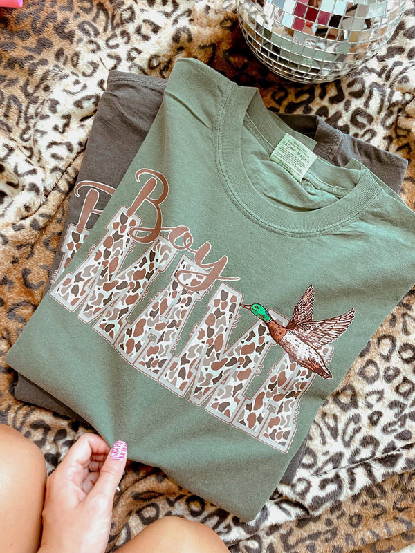 Boy Mama tee (2 color options)