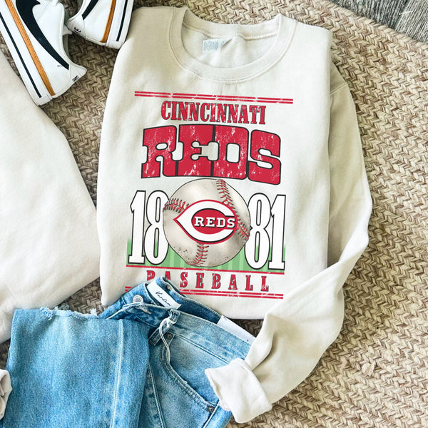 Cincinnati Reds Baseball Classic sweater or tee