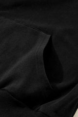 Bonbon Zip-up Stand Neck Kangaroo Pocket Sweatshirt