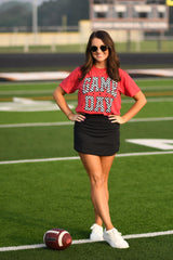 Checker Gameday Tee (multi color options)