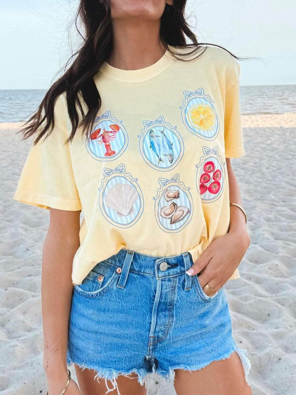 Preppy summer tee