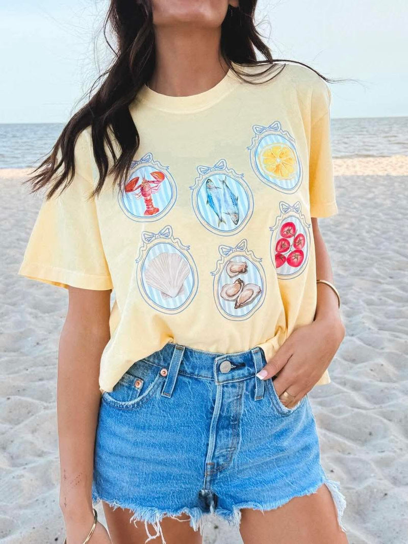 Preppy summer tee