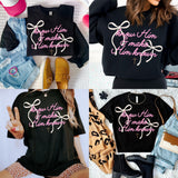 Know Him & make Him known (sweatshirt or tee) youth too