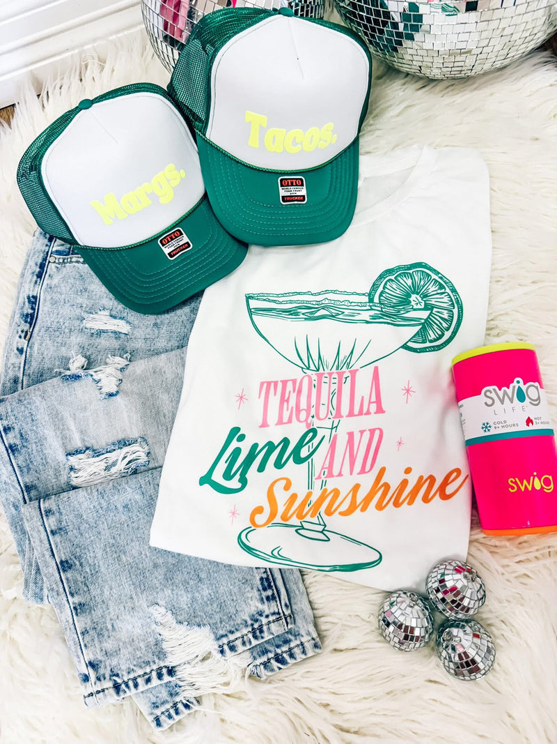 Tequila lime and sunshine tee