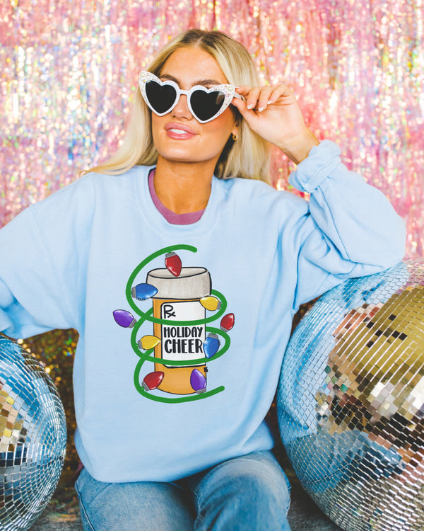 RX holiday Cheer sweatshirt
