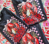 Crawfish season black tee