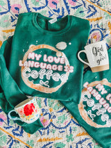 My Love language is coffee forest (tee or sweatshirt)