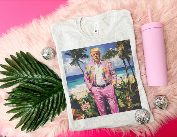 Tropical Trump tee