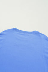 Sky Blue Rodeo Letter Graphic Tee