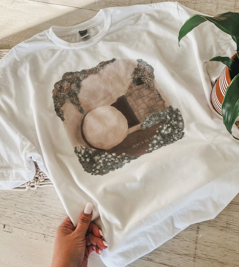 He is Christ - tomb tee