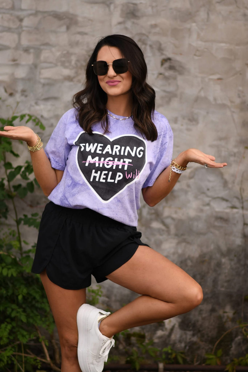 Swearing might/will help tee