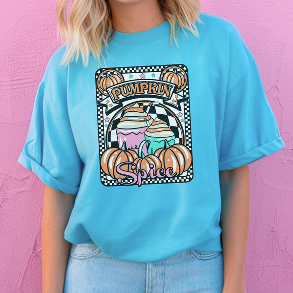 Pumpkin Spice card tee