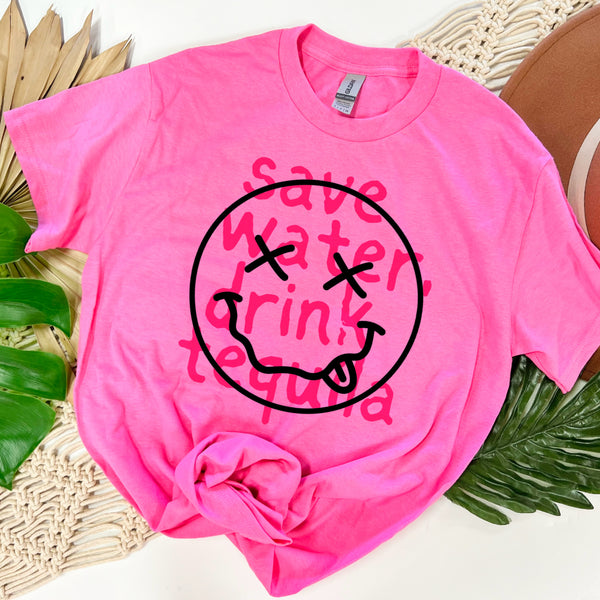 Save water drink tequila tee