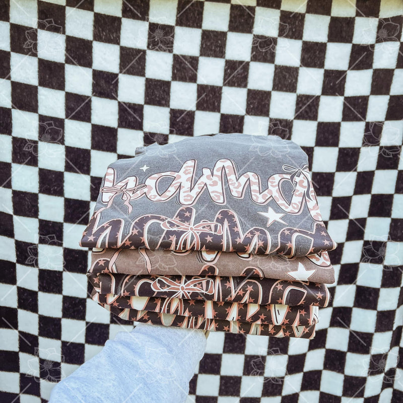 Stacked Mama Comfort colors tees