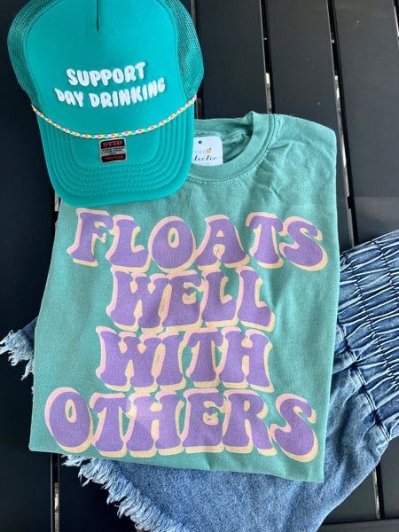 Floats well with others tee