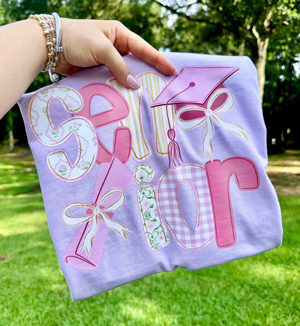 Pretty Print Senior tee