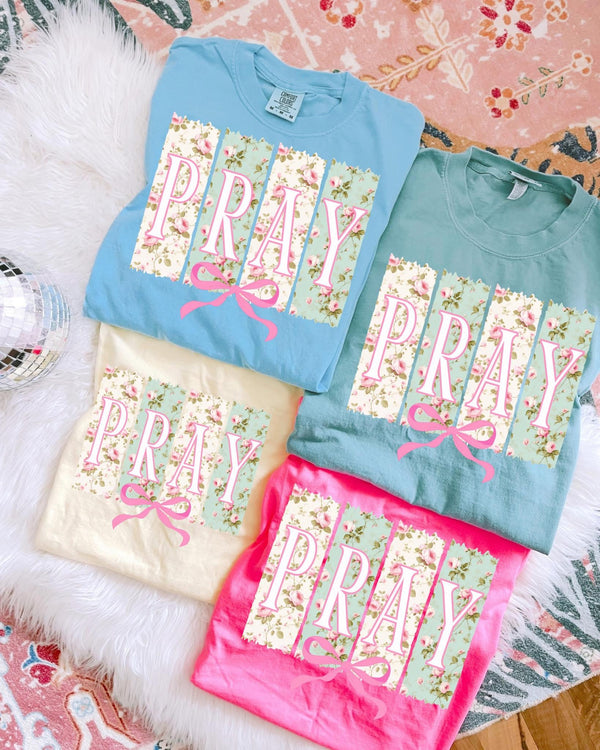 Floral Spring Pray tee