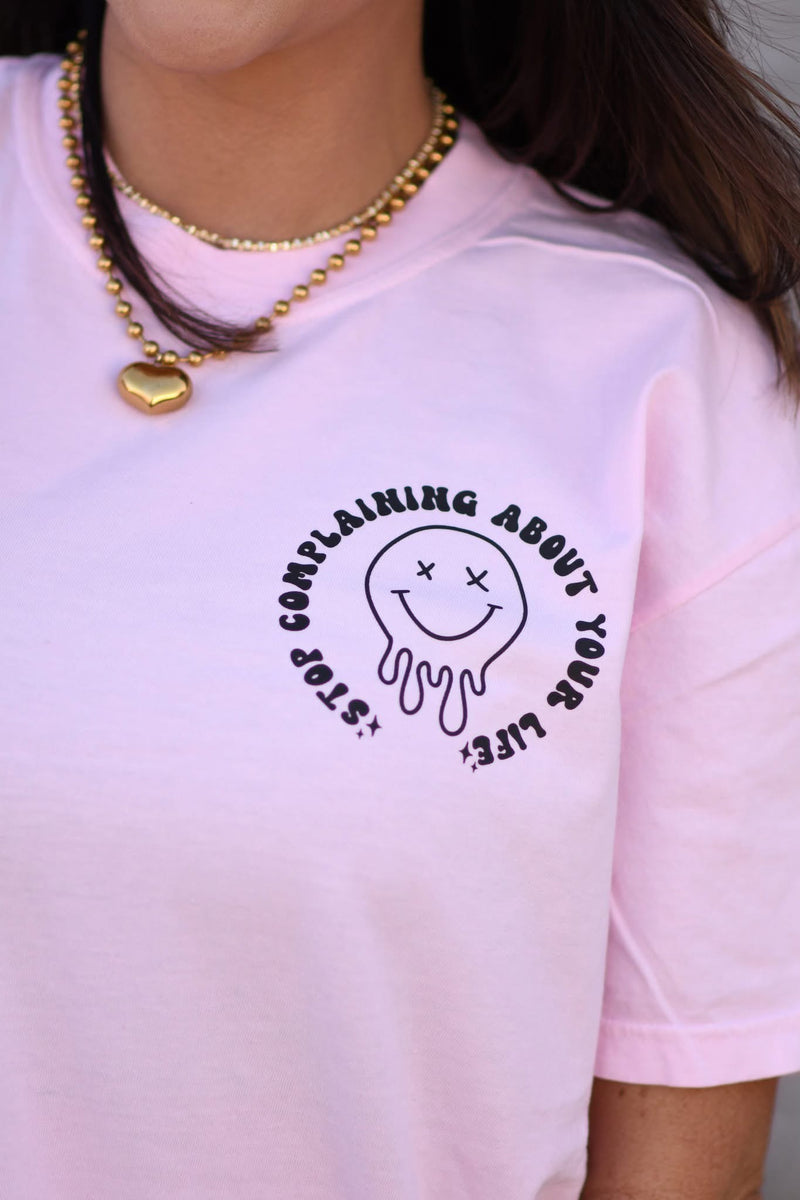 Stop complaining - people dating your ex front/back tee