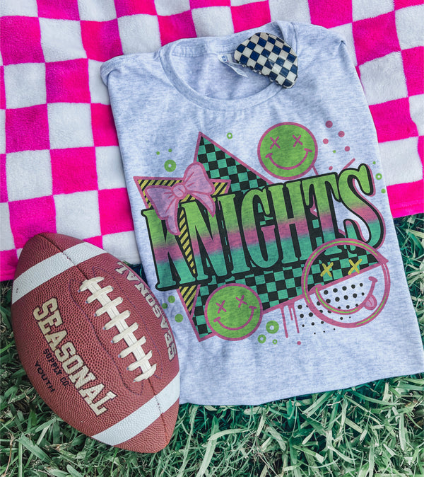 Nirvana retro mascot tees (many team options)