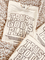 Fundraising - Trust in Gods plan tee