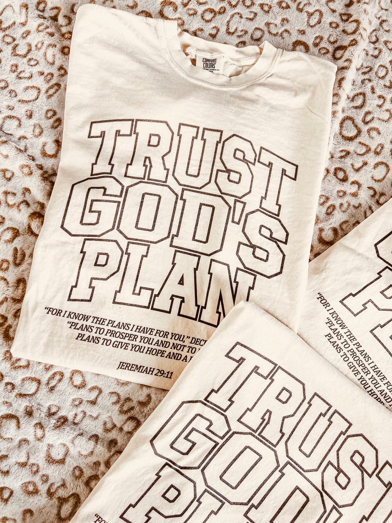 Fundraising - Trust in Gods plan tee
