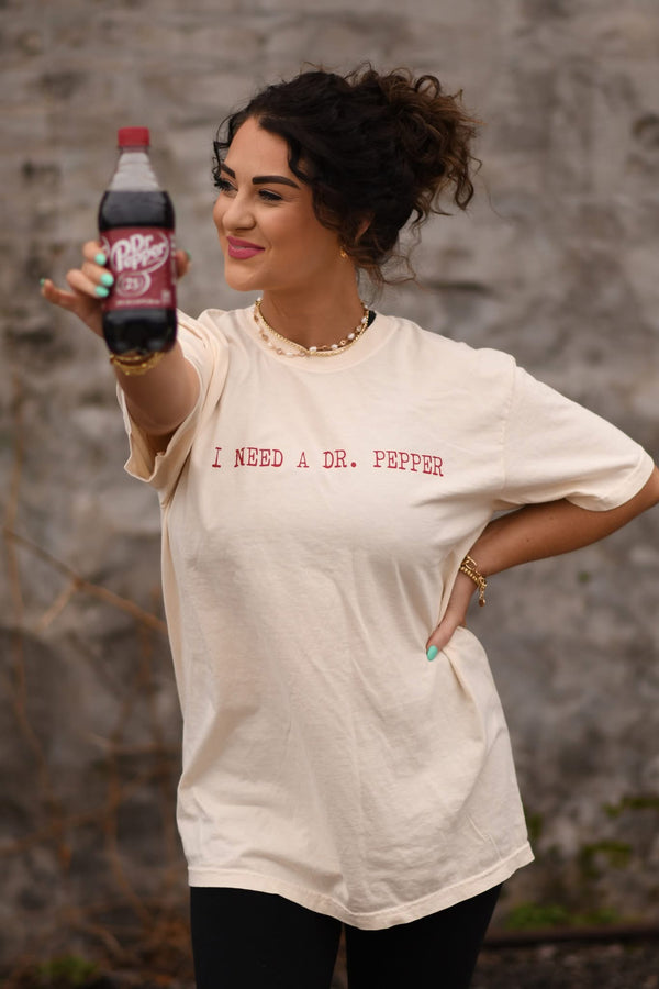 I need a Dr. Pepper tee