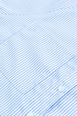 Black Striped Casual Shirred Cuffs Shirt