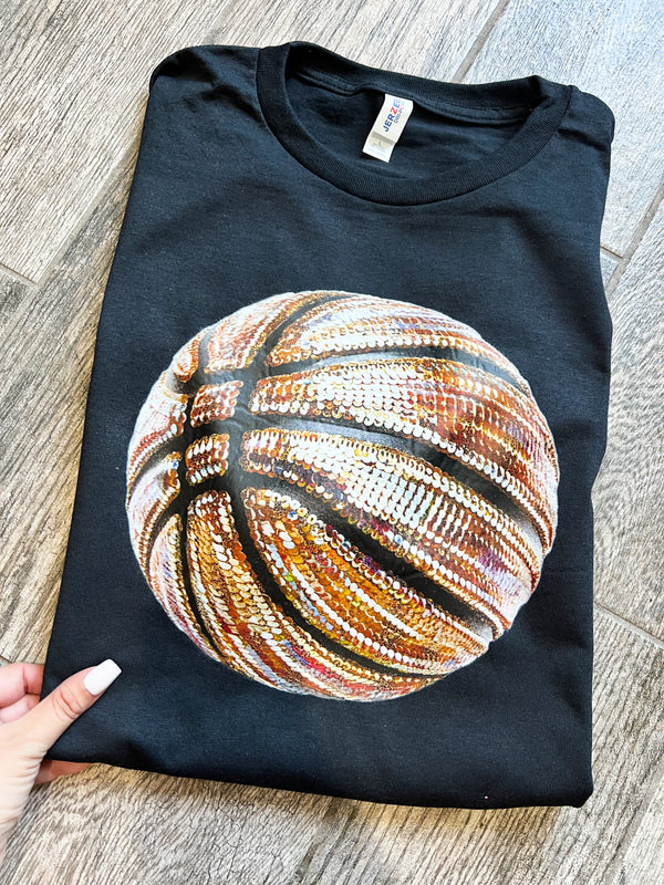 Bold basketball tee