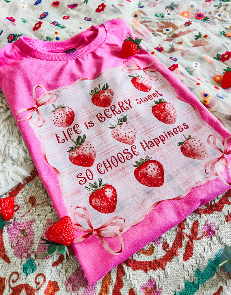 Life is Berry sweet tee