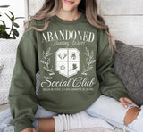 Abandoned Hunting Wives social club sweatshirt / tee