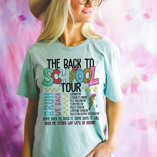 Back to School World Tour tee